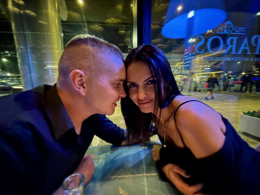Sylwia Dekiert z narzeczonym