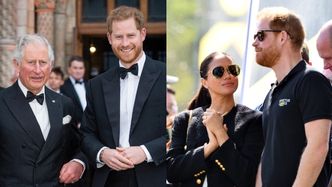 Książę Harry W KOŃCU SPOTKA SIĘ Z OJCEM? "Obie strony są zdeterminowane, żeby się pojednać". Meghan znów zostanie w domu