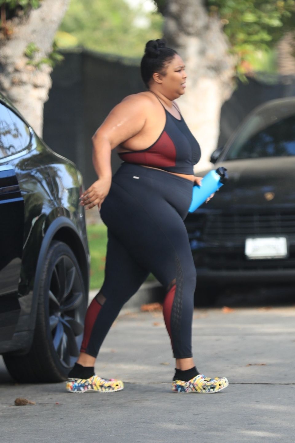 Lizzo wędruje na siłownię