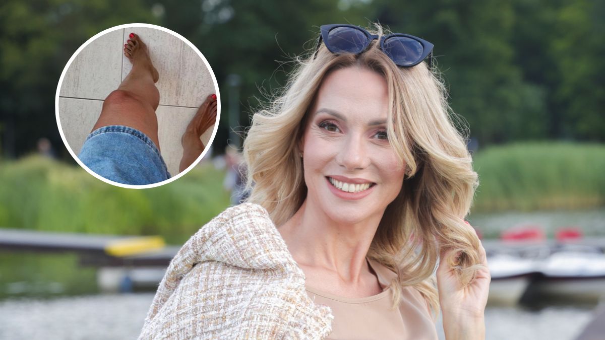 Małgorzata Opczowska zrobiła całą serię nagrań ze stopami w roli głównej