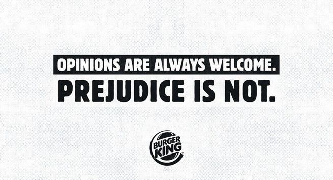 Opinie kontra uprzedzenia w nowej kampanii Burger King w Brazylii (wideo)