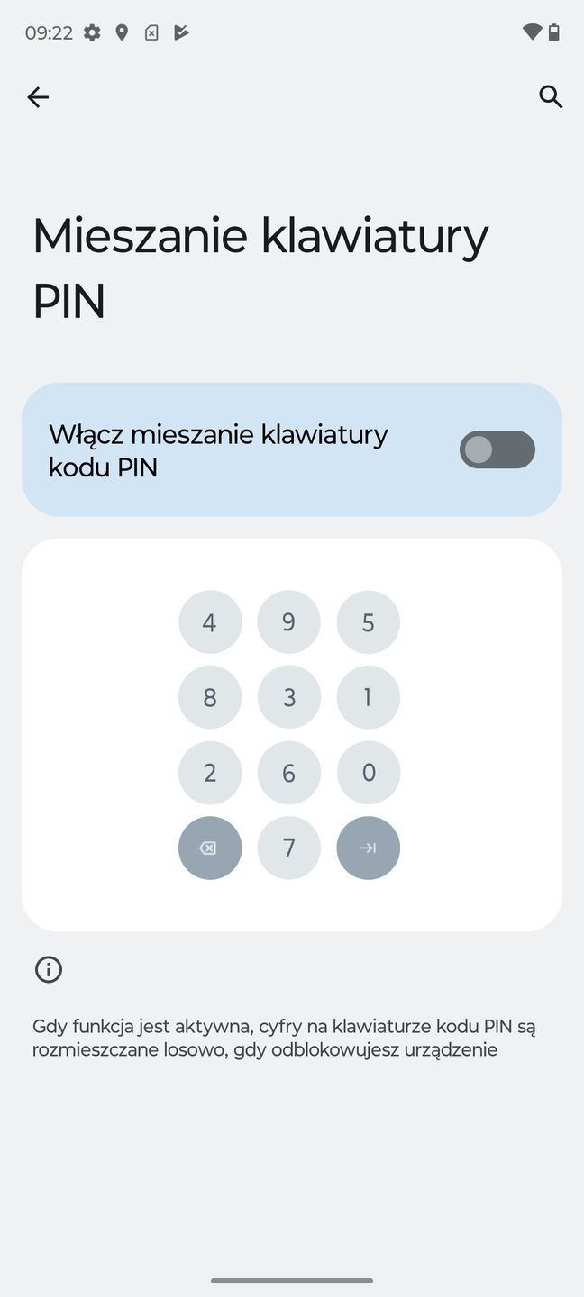 Mieszanie klawiatury