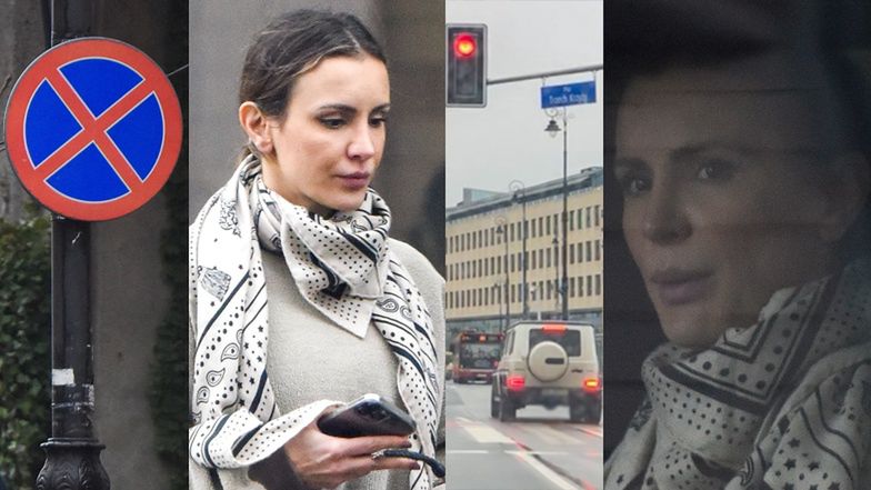 Sara Boruc łamie przepisy ruchu drogowego 