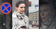 Sara Boruc przejeżdża na czerwonym i parkuje na zakazie... Chce być jak Lewandowska? (ZDJĘCIA)