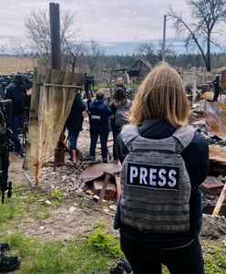 Zaginęła dziennikarka. Przekazywała prawdziwe informacje o rosyjskiej inwazji