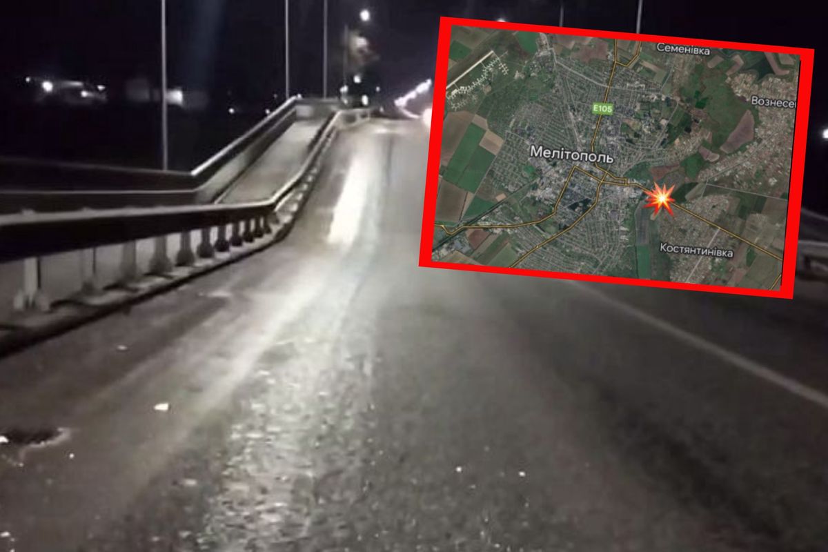 Atak w Melitopolu. Drugi most po Krymskim