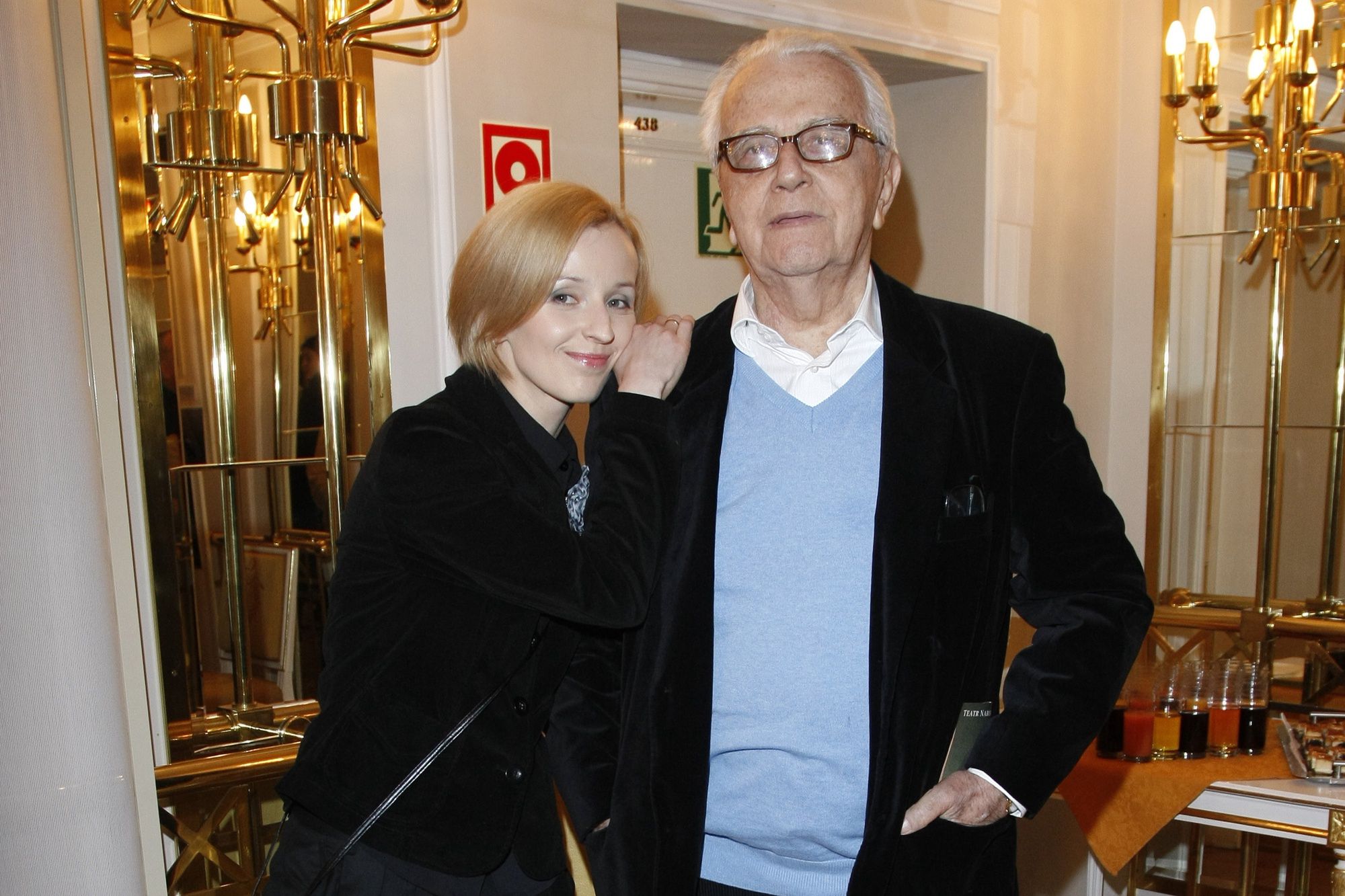 Kamila Łapicka, Andrzej Łapicki