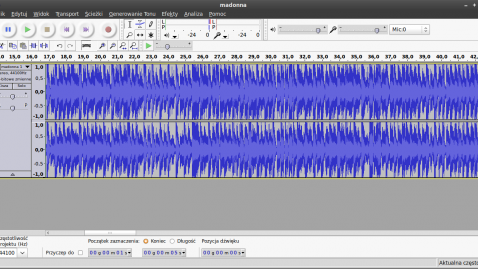 Poradnik: Miksowanie i korekta audio z Audacity 1