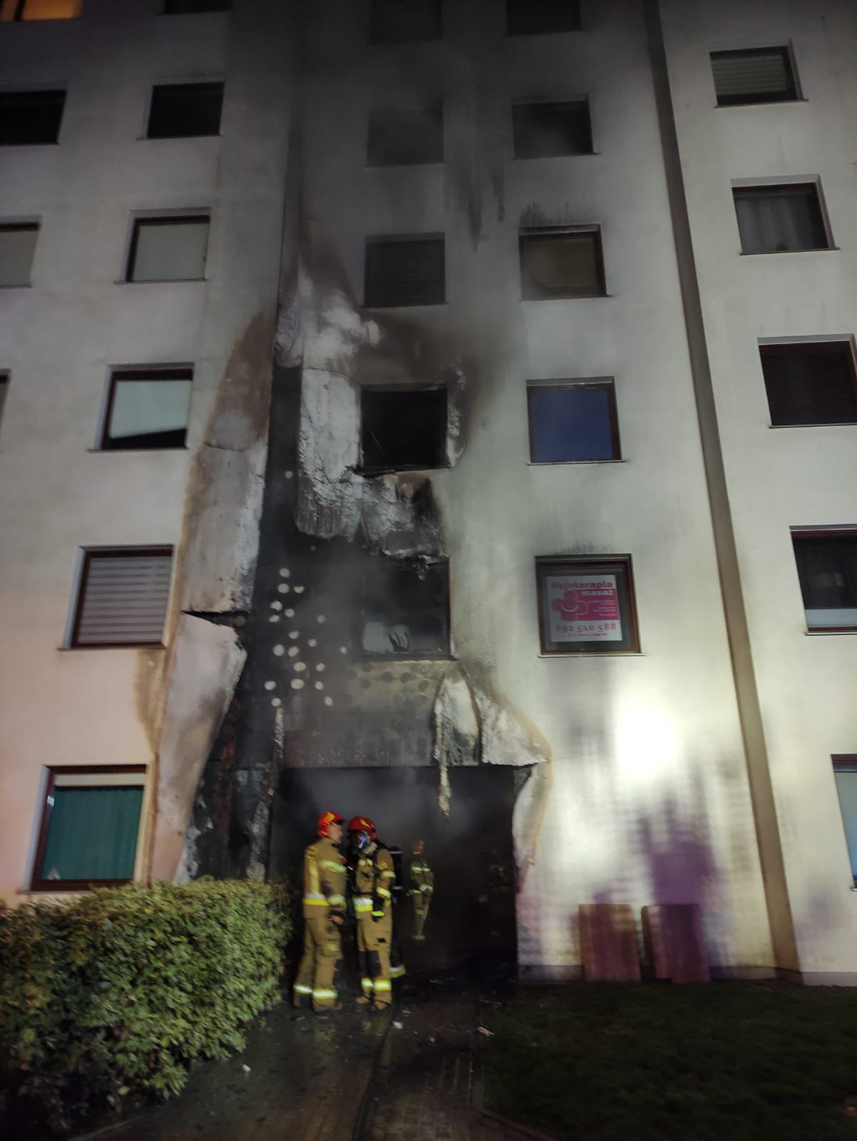 Groźny pożar bloku w Gdańsku. 50 osób ewakuowanych