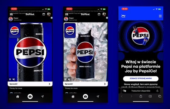 PepsiCo wchodzi na BeReal