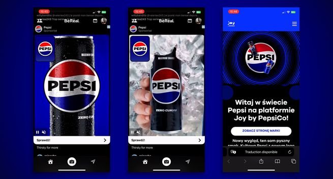 PepsiCo wchodzi na BeReal