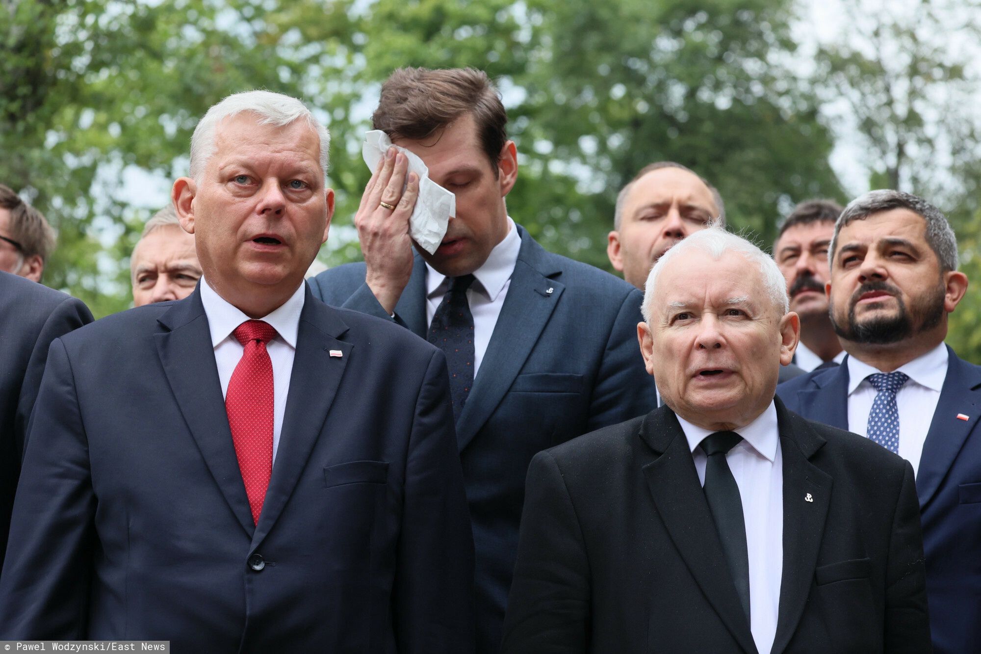 Marek Suski i Jarosław Kaczyński