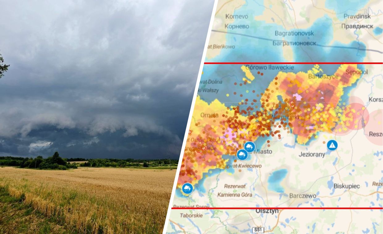 Niebezpieczne zjawisko nad Polską. Zagrożenie trąbami powietrznymi