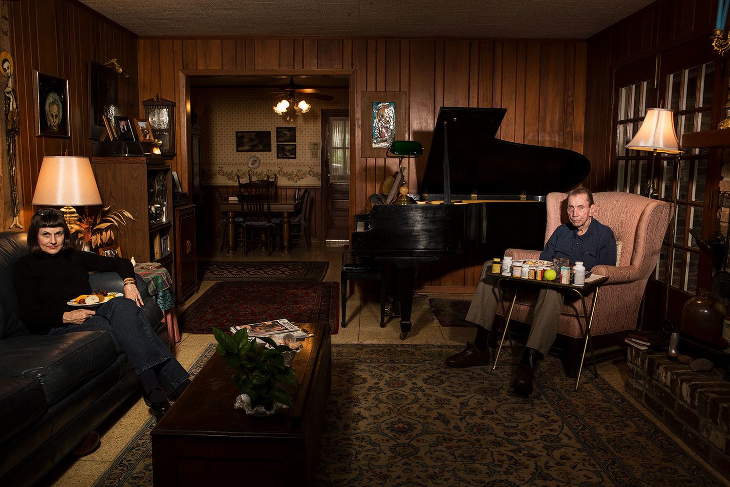 Dokumentalne portrety pokazują zwyczaje ludzi podczas kolacji w dni powszednie 11