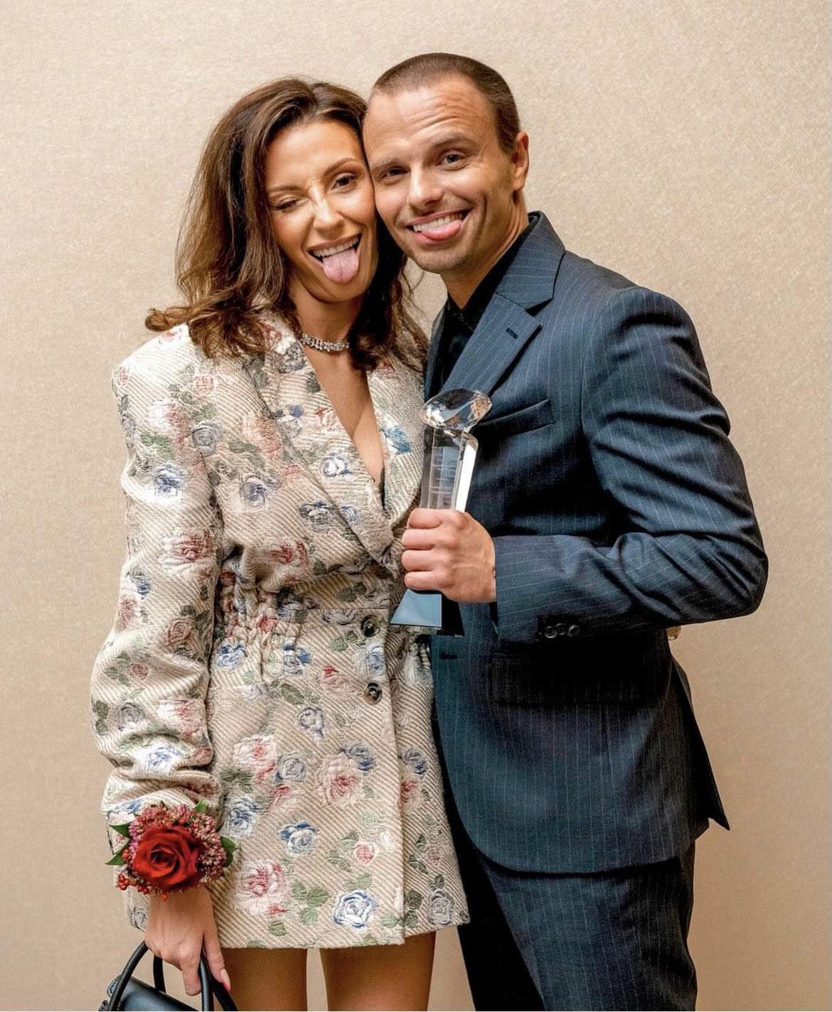 Marcin Hakiel z ukochaną