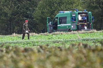 Fragmenty drona na Lubelszczyźnie. Są ustalenia MSWiA