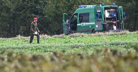 Fragmenty drona na Lubelszczyźnie. Są ustalenia MSWiA