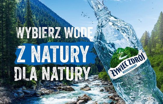Żywiec Zdrój w nowej kampanii wizerunkowej informuje o osiągnięciu neutralności plastikowej