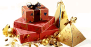 Efektownie zapakowany prezent