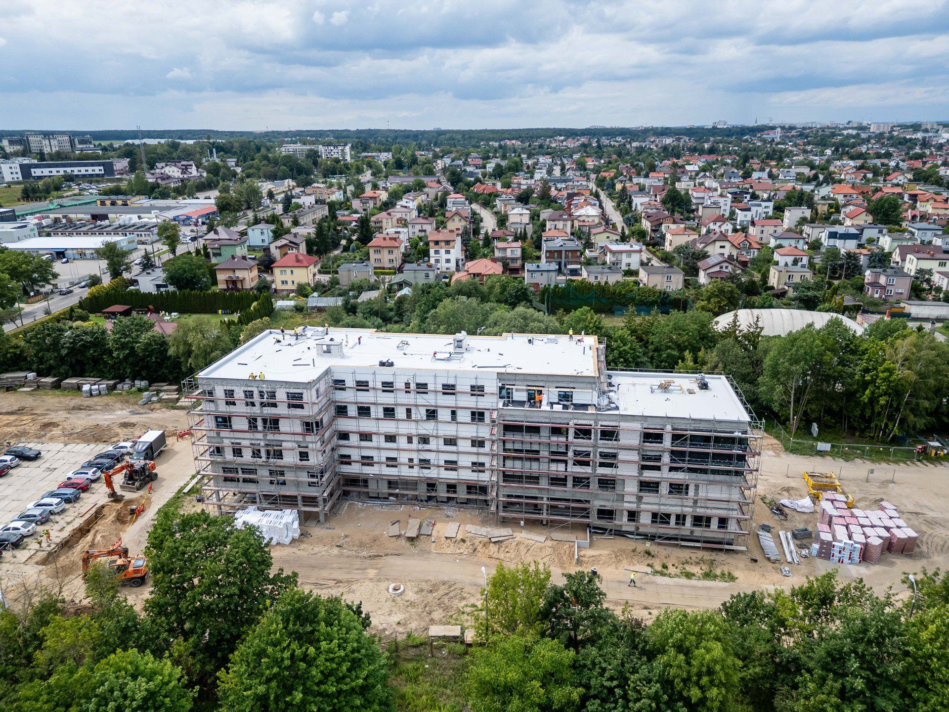 Budowa Powiatowego Urzędu Pracy w Białymstoku