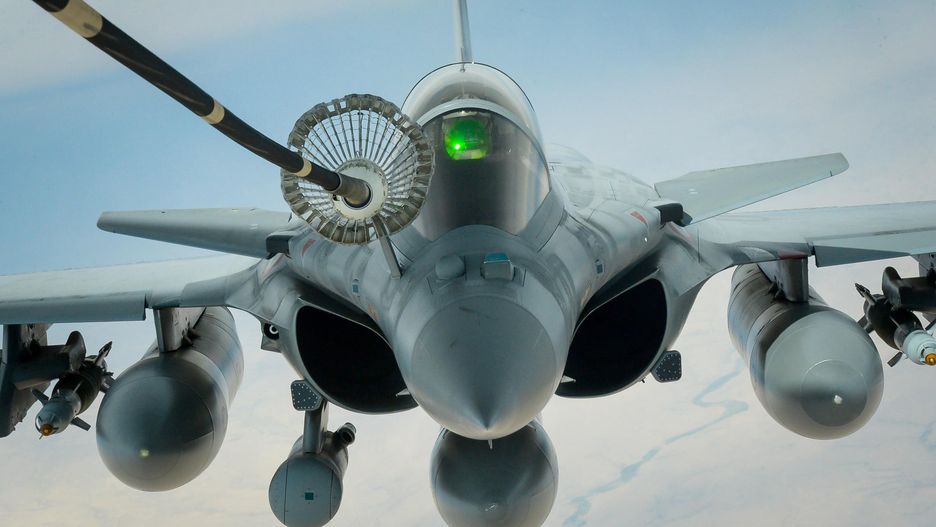 Mysliwiec Dassault Rafale.
