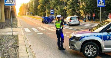 Białystok. Tragedia na ścieżce rowerowej. Rowerzysta odleciał kilka metrów
