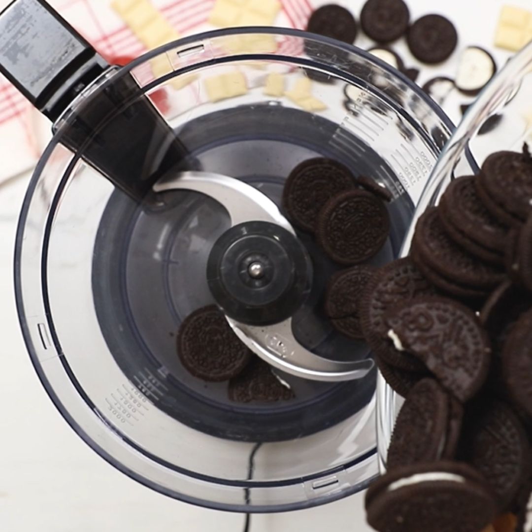 W pierwszej kolejności zajmuję się ciasteczkami oreo