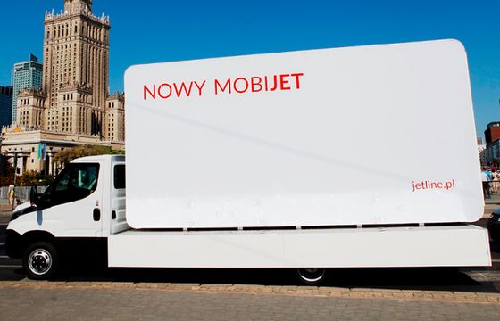 Jet Line powiększa flotę samochodów reklamowych MobiJet