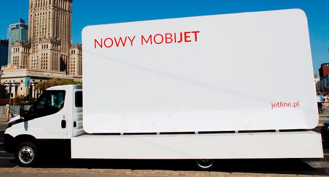 Jet Line powiększa flotę samochodów reklamowych MobiJet