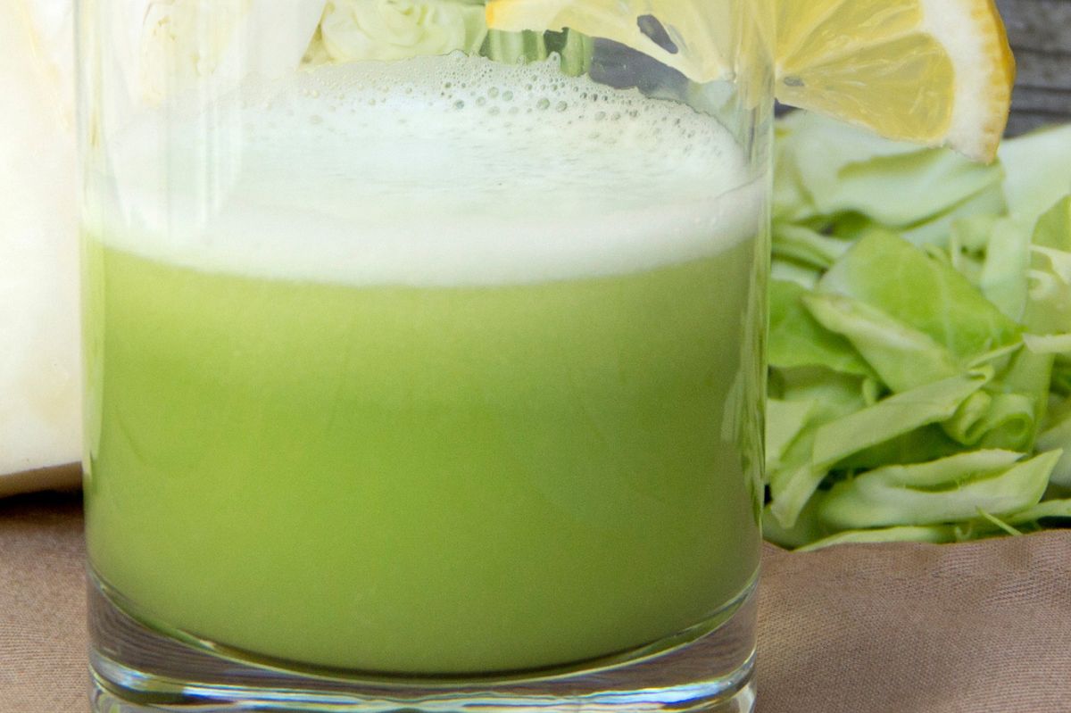 White cabbage juice