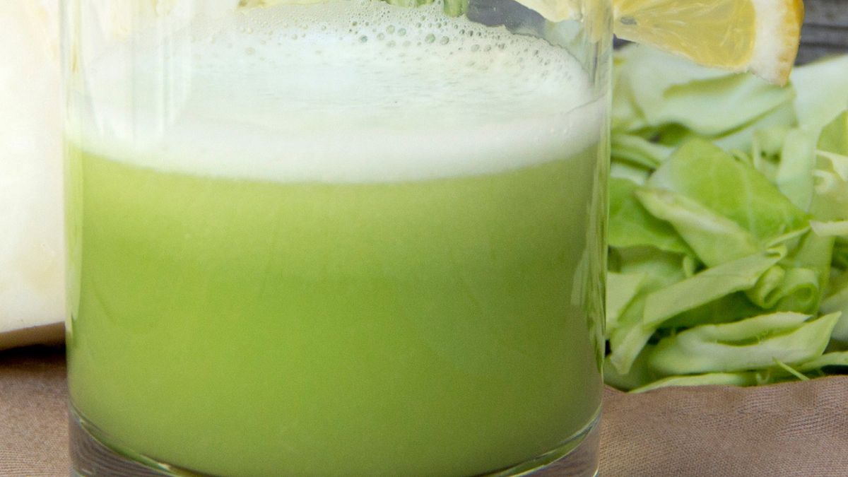 Sok z białej kapusty