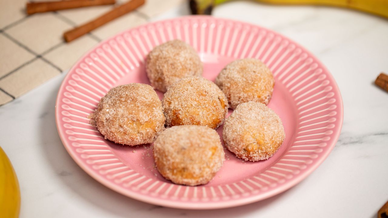 How to make banana doughnuts with just two ingredients in your air fryer