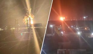 Kula ognia. Nocny atak na jedną największych rafinerii w Rosji