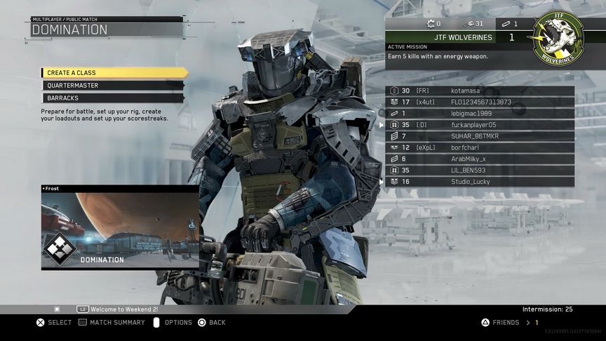 Call of Duty: Infinite Warfare - stwórz własną klasę