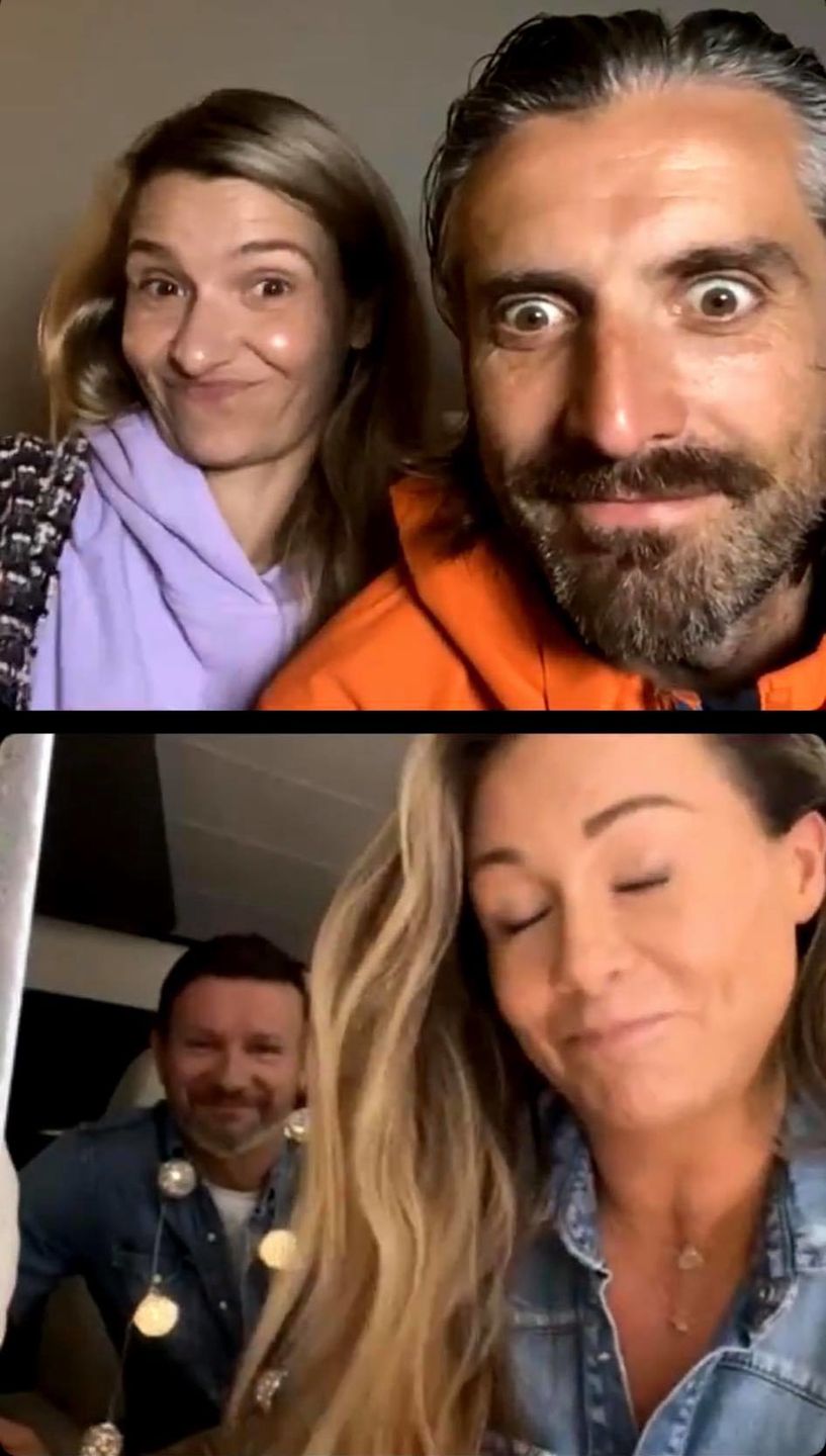 Małgorzata Rozenek i Radosław Majdan na "Domówce u Dowborów"