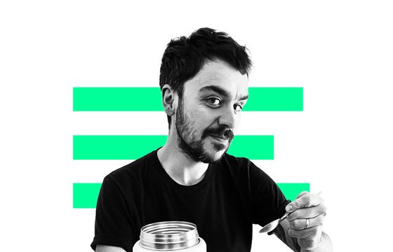 Adam Sierociński w zespole kreacji Feeders