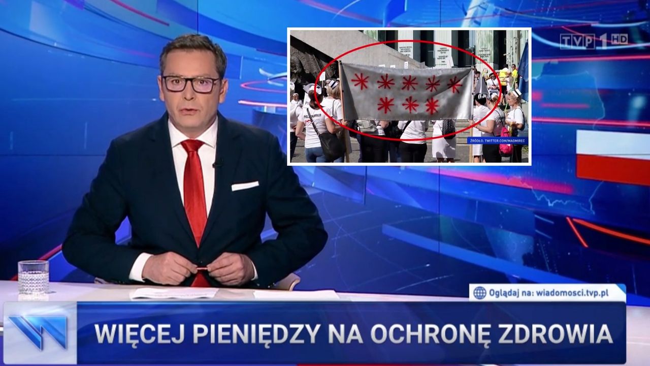 "Osiem gwiazdek" w "Wiadomościach". TVP pokazała to specjalnie