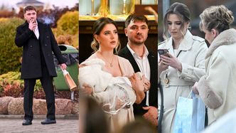 Daniel Martyniuk DOTARŁ na chrzest syna: papierosek i nietęgie miny (ZDJĘCIA)