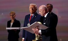 FIFA nagrodziła Donalda Trumpa. Prezydent USA dostał nagrodę pokoju