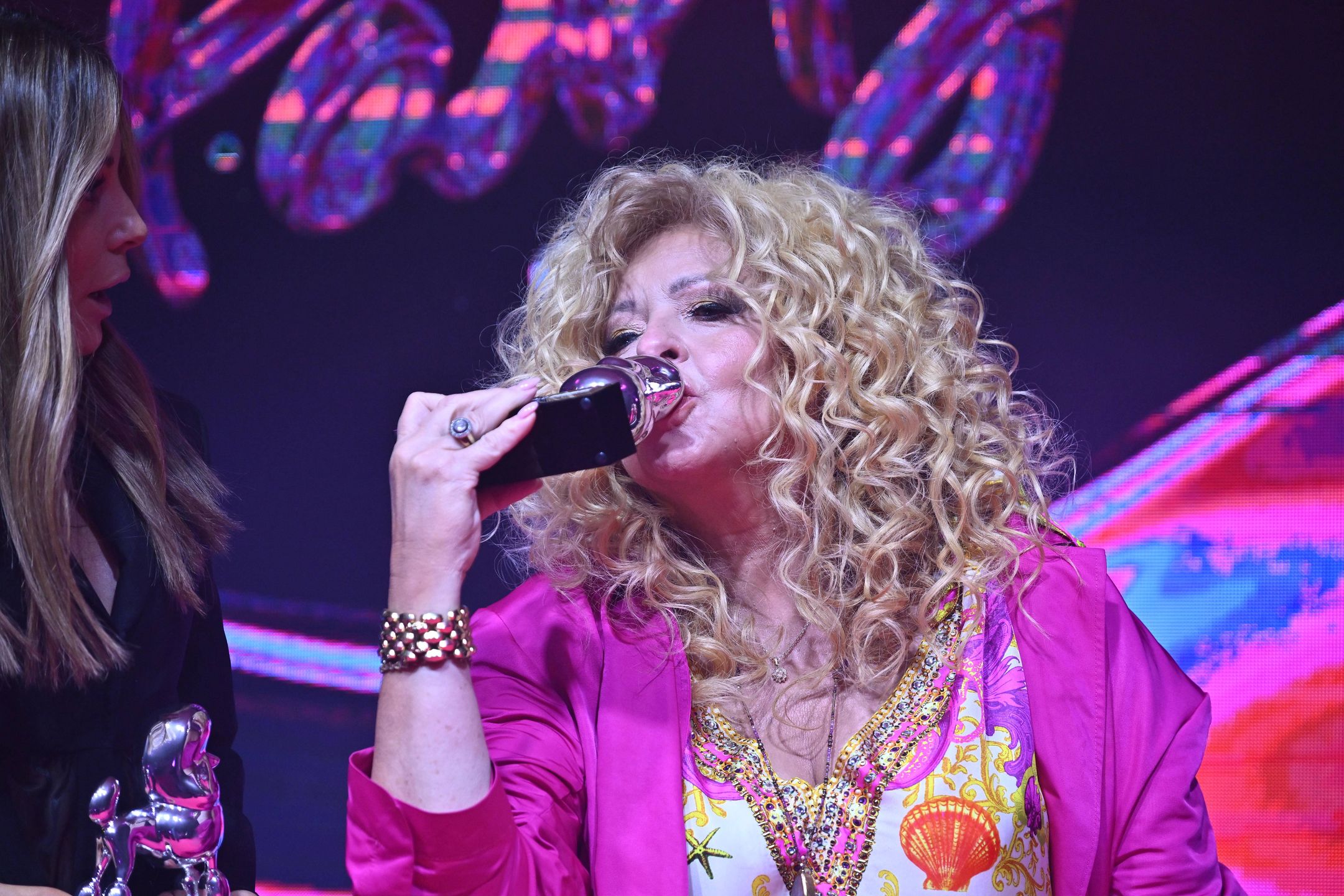 Magda Gessler na Pudelek Pink Party