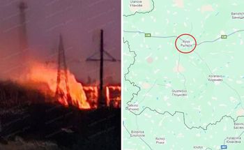 Ukraiński atak dronowy odciął prąd 16 tysiącom Rosjan