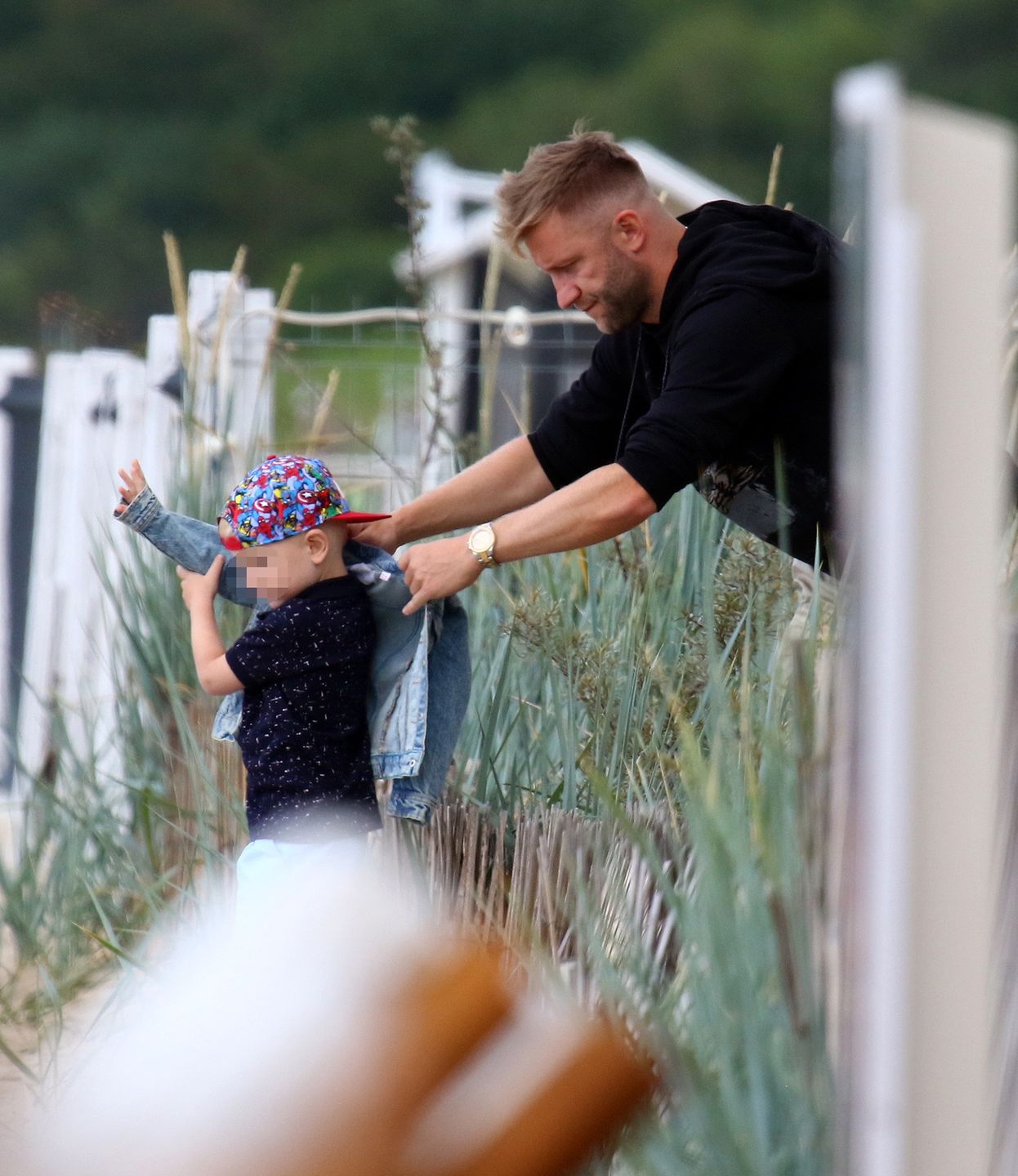 Kuba Błaszczykowski z rodziną