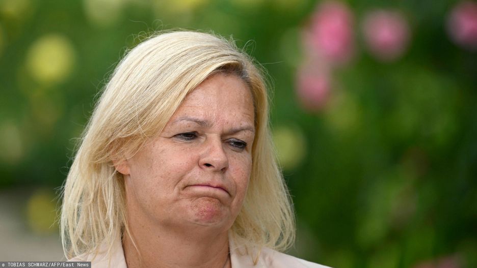 Minister Nancy Faeser, szefowa niemieckiego MSZ wyjawiła, że Berlin jest zaniepokojony gigantycznym napływem migrantów do ich kraju