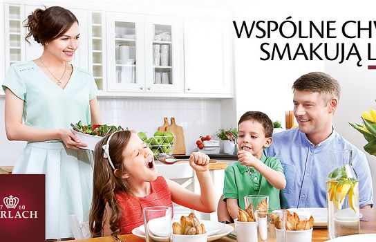 „Wspólne chwile smakują lepiej” w kampanii produktów kuchennych Gerlach