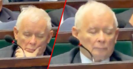 Prezes PiS przyłapany. Nagranie posła KO z Sejmu