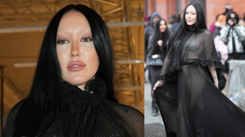 Odmieniona Noah Cyrus na pokazie mody w Paryżu