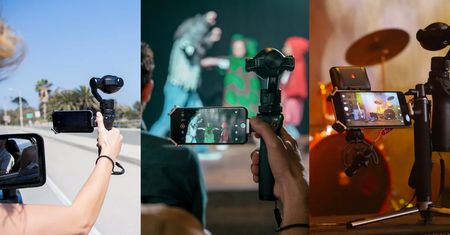 DJI Osmo+ - kamera z 7-krotnym zoomem i gimbalemm kontrolowana z iPhone'a