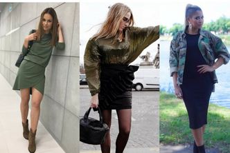 Imprezowe looki w stylu militarnym - 5 inspiracji