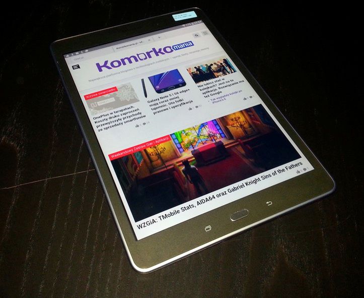 Samsung Galaxy Tab A. Tabletowa A-klasa [recenzja konkursowa #4]