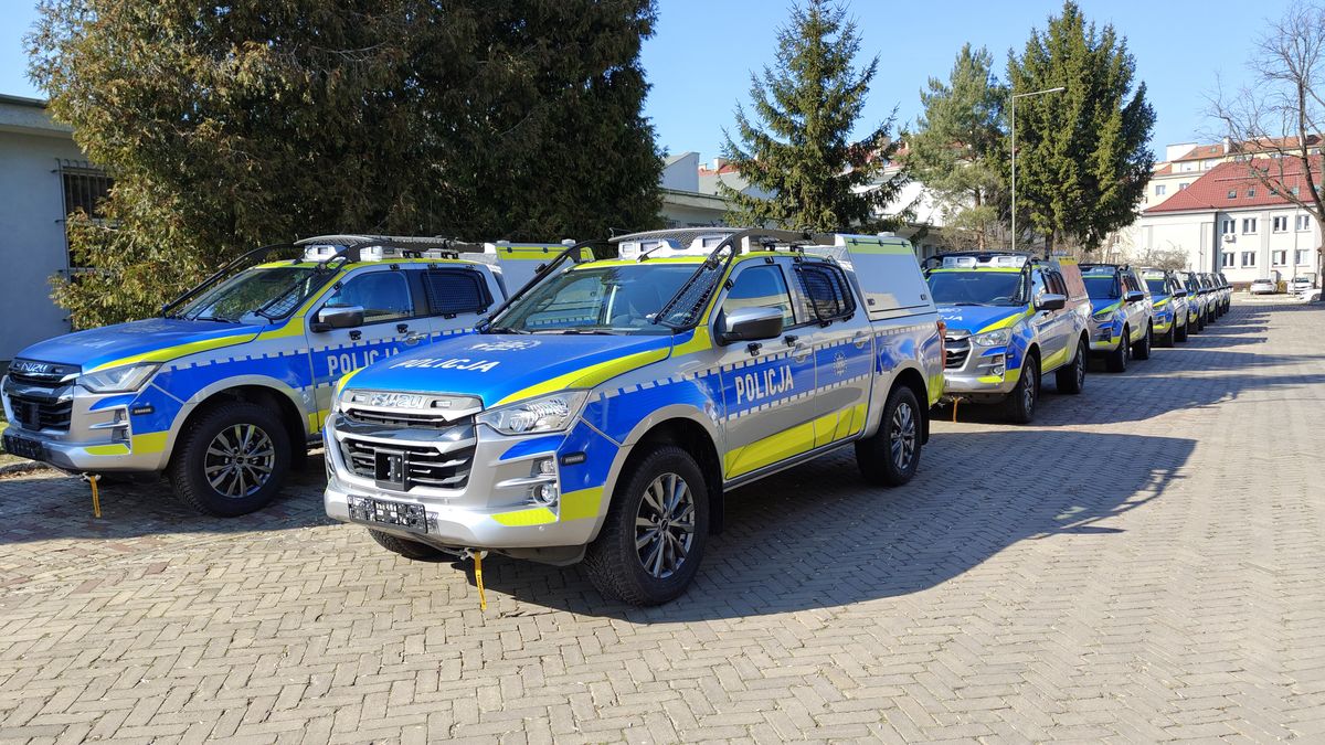 Isuzu D-Max w służbie Policji